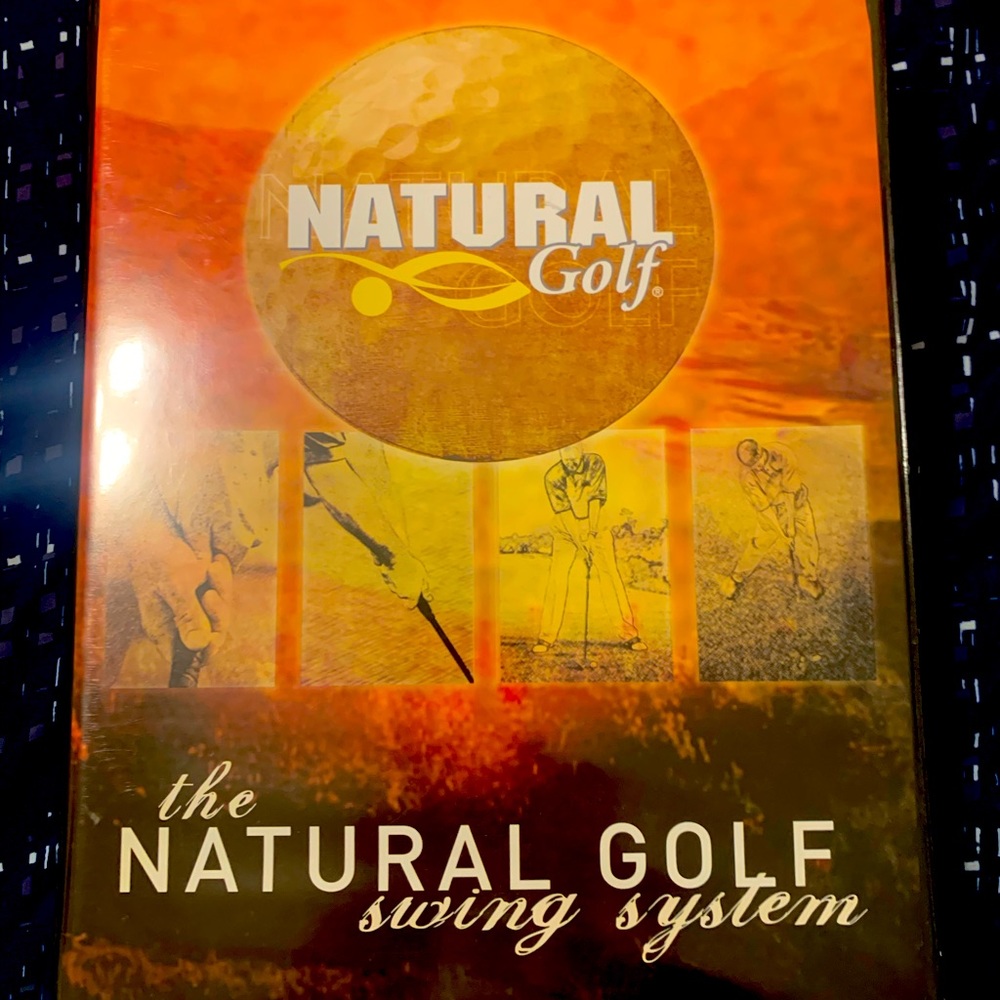 The Natural Golf Swing System. 3 VHS tapes plus more!